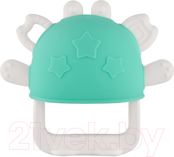 Изображение товара Прорезыватель для зубов Roxy-Kids Крабик / RST-002-B (бирюзовый)