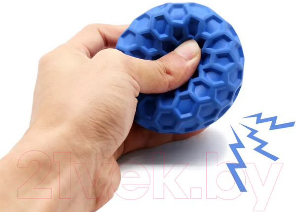 Изображение товара Игрушка для собак SkyRus Шестигранный мячик / 145030-S (синий)