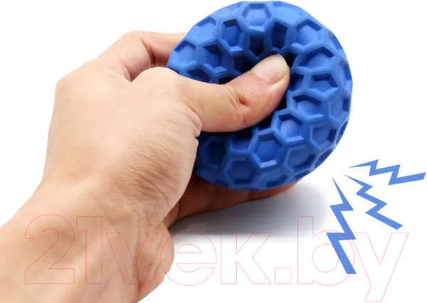 Изображение товара Игрушка для собак SkyRus Шестигранный мячик / 066022-L (синий)