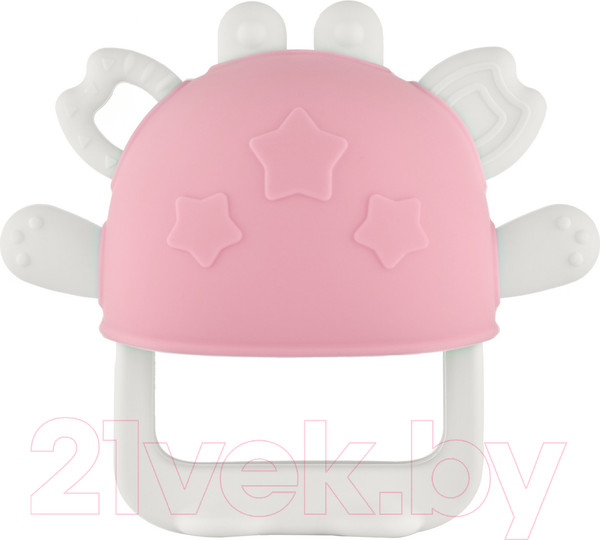 Изображение товара Прорезыватель для зубов Roxy-Kids Крабик / RST-002-P (розовый)