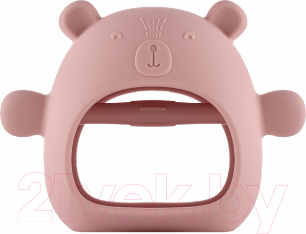 Изображение товара Прорезыватель для зубов ROXY-KIDS Мишка / RST-003-P (розовый)