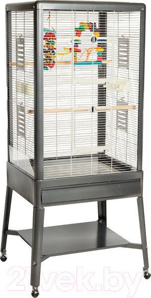 Изображение товара Клетка для птиц SkyRus Colorado I / B21440/SR (темно-серый)