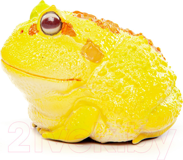 Изображение товара Фигурка коллекционная Exoprima Лягушка-рогатка / 56366/AH (светло-желтый)