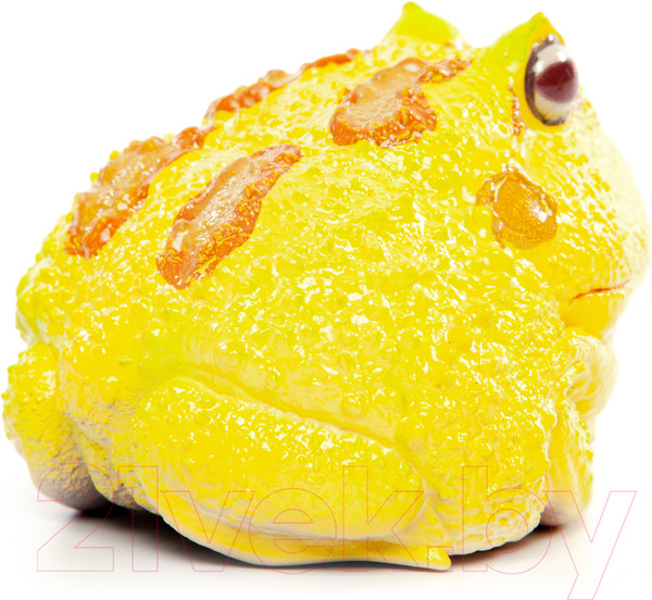 Изображение товара Фигурка коллекционная Exoprima Лягушка-рогатка / 56366/AH (светло-желтый)