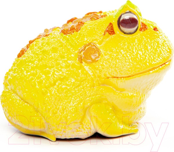 Изображение товара Фигурка коллекционная Exoprima Лягушка-рогатка / 56366/AH (светло-желтый)