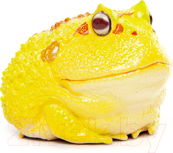 Изображение товара Фигурка коллекционная Exoprima Лягушка-рогатка / 56366/AH (светло-желтый)