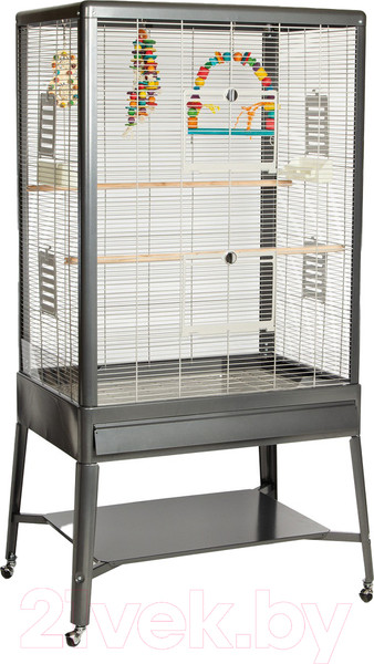 Изображение товара Клетка для птиц SkyRus Colorado II / B21445/SR (темно-серый)