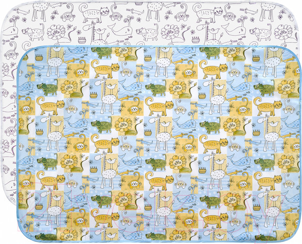 Изображение товара Клеенка детская Roxy-Kids R-0078/77N (белый/желтый/синий)