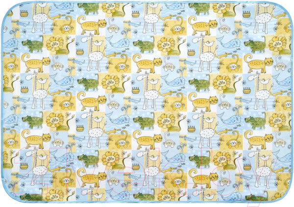 Изображение товара Клеенка детская Roxy-Kids R-0078/77N (белый/желтый/синий)