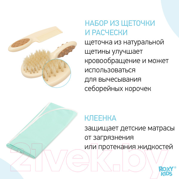 Изображение товара Подарочный набор Roxy-Kids Bunny Box для новорожденного / RGF-00 (10 предметов)