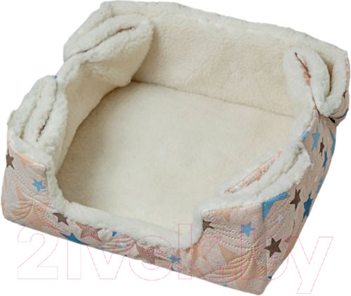 Изображение товара Лежанка для животных Lanatex 169 / 22177 (71x69x1.5, светло-бежевый)