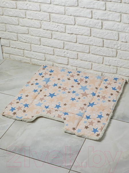 Изображение товара Лежанка для животных Lanatex 169 / 22177 (71x69x1.5, светло-бежевый)