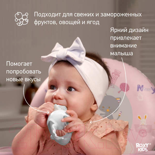 Изображение товара Ниблер Roxy-Kids RFN-001-Gr (серый)