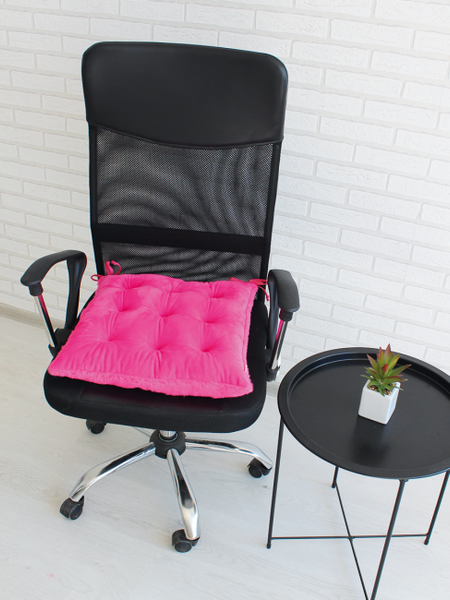 Изображение товара Подушка на стул Lanatex Wool 0349 / 22323 (44x44x9см, фуксия)