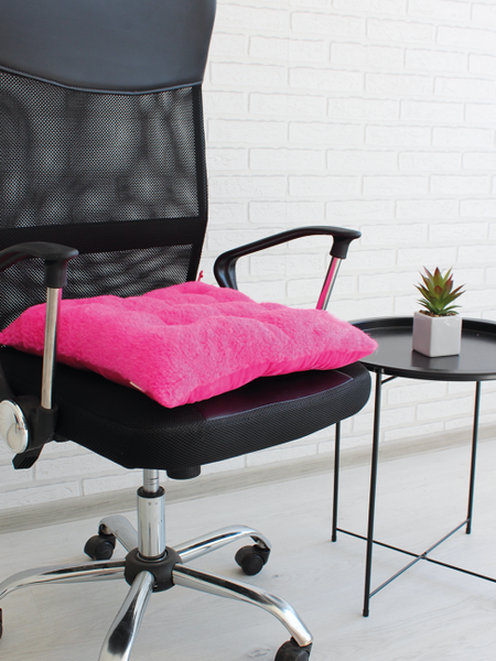 Изображение товара Подушка на стул Lanatex Wool 0349 / 22323 (44x44x9см, фуксия)