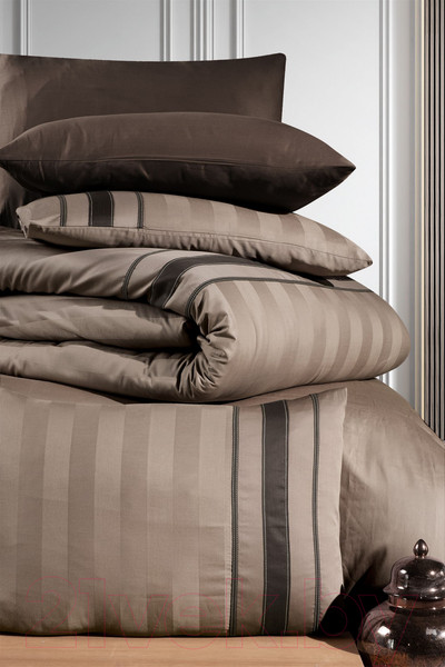 Изображение товара Комплект постельного белья DO&CO Artwel / 11999 (коричневый)