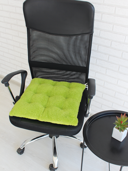 Изображение товара Подушка на стул Lanatex Wool 0349 / 22324 (44x44x9см, оливковый)