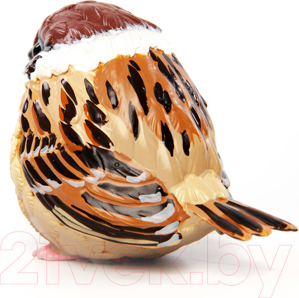 Изображение товара Фигурка коллекционная Exoprima Полевой воробей / 56367/AH (коричневый)