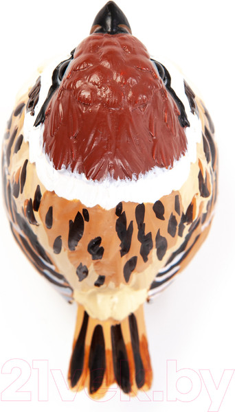 Изображение товара Фигурка коллекционная Exoprima Полевой воробей / 56367/AH (коричневый)