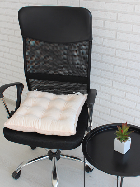 Изображение товара Подушка на стул Lanatex Wool 0349 / 22325 (44x44x9см, пудровый)