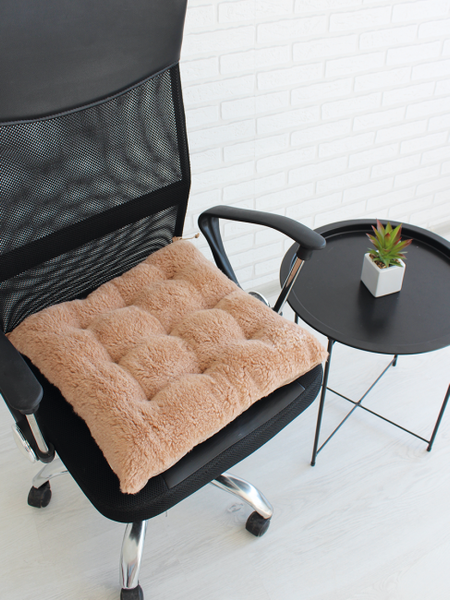 Изображение товара Подушка на стул Lanatex Wool 0349 / 22327 (44x44x9см, кофейный)