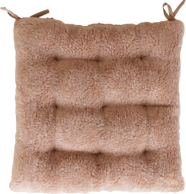 Изображение товара Подушка на стул Lanatex Wool 0349 / 22327 (44x44x9см, кофейный)