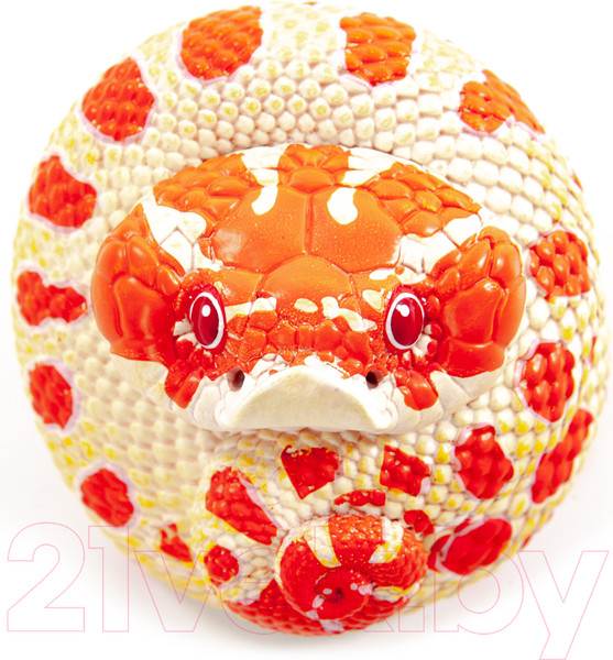 Изображение товара Фигурка коллекционная Exoprima Свиноносный змей / 26399/AH (желтый/красный)