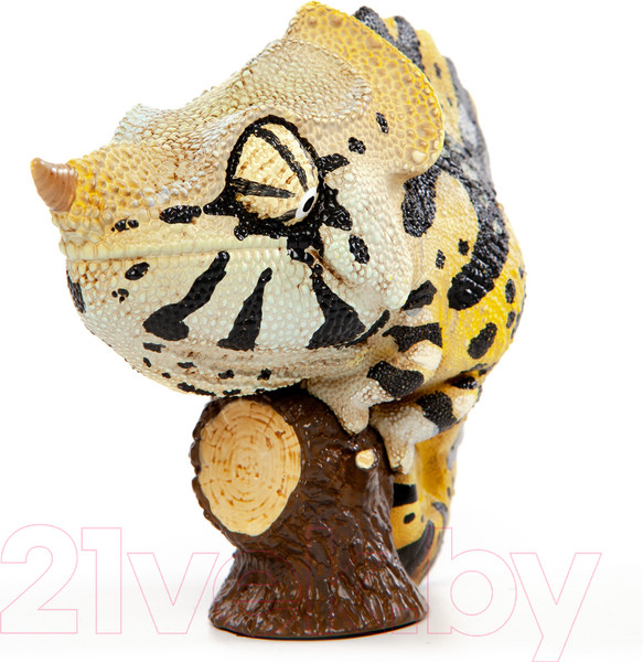 Изображение товара Фигурка коллекционная Exoprima Хамелеон Меллера / 56447/AH (черный/желтый)