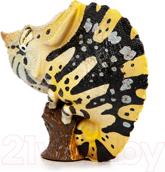 Изображение товара Фигурка коллекционная Exoprima Хамелеон Меллера / 56447/AH (черный/желтый)