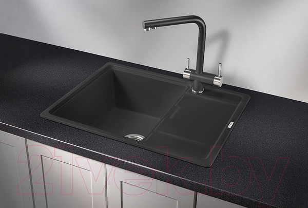 Изображение товара Мойка кухонная GRANULA GR-6503 (турмалин)