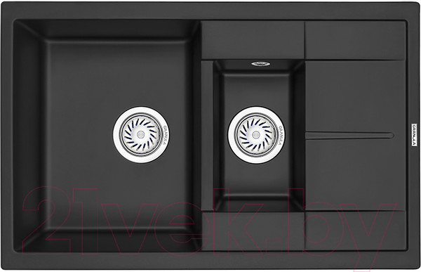 Изображение товара Мойка кухонная GRANULA GR-7802 (турмалин)