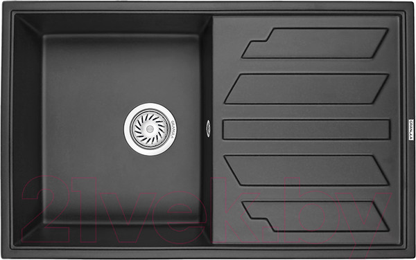 Изображение товара Мойка кухонная GRANULA GR-8002 (турмалин)