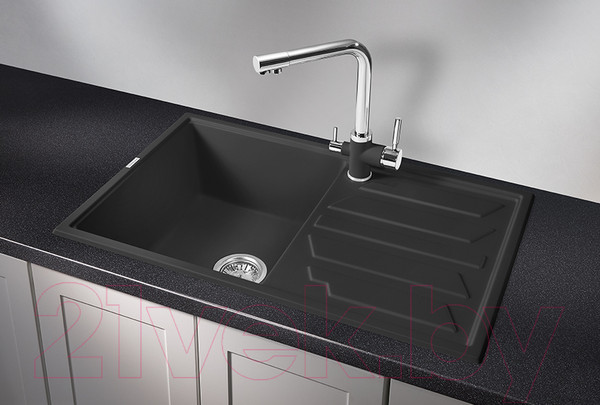 Изображение товара Мойка кухонная GRANULA GR-8002 (турмалин)