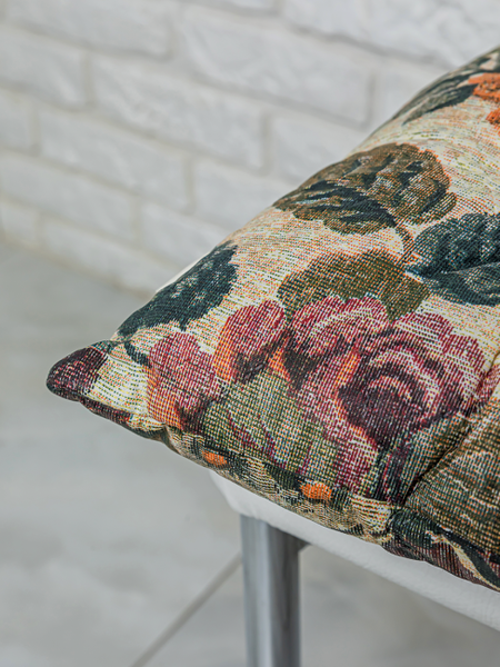 Изображение товара Подушка на стул Lanatex 0339 / 22148 (44x44x10см, бежевый/коричневый)