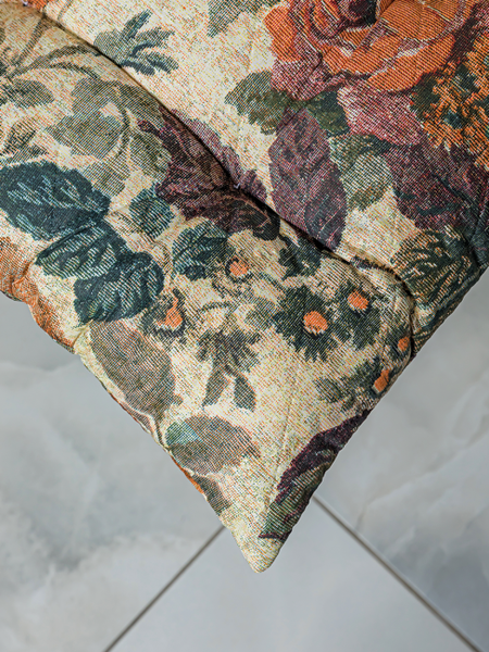 Изображение товара Подушка на стул Lanatex 0339 / 22148 (44x44x10см, бежевый/коричневый)