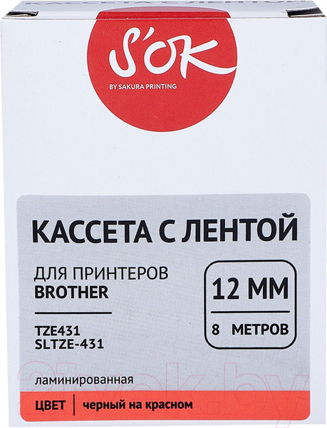 Изображение товара Картридж-лента S'OK SLTZE431