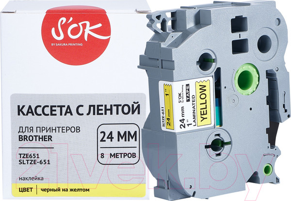 Изображение товара Картридж-лента S'OK SLTZE651