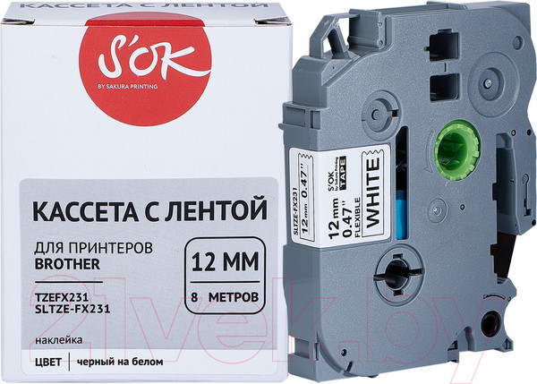 Изображение товара Картридж-лента S'OK SLTZEFX231