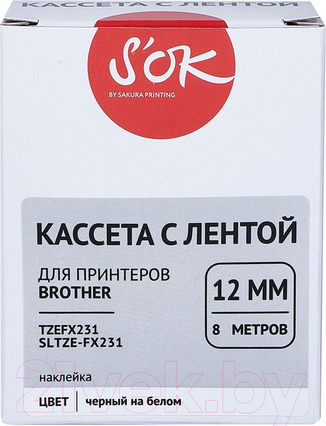 Изображение товара Картридж-лента S'OK SLTZEFX231