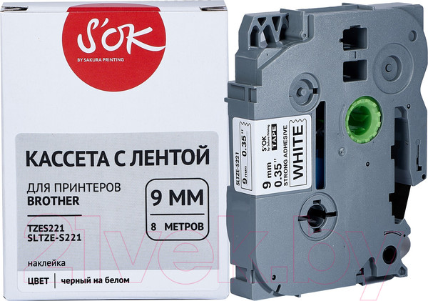 Изображение товара Картридж-лента S'OK SLTZES221