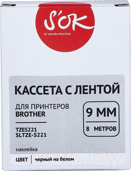 Изображение товара Картридж-лента S'OK SLTZES221
