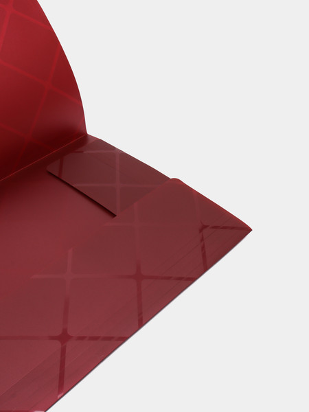 Изображение товара Папка для бумаг Deli New York / 39621 (бордовый)