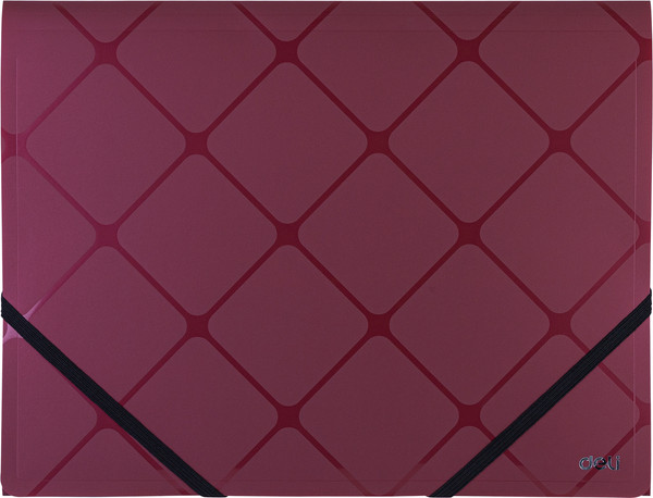 Изображение товара Папка для бумаг Deli New York / 39621 (бордовый)