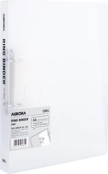 Изображение товара Папка для бумаг Deli Aurora / 5381 (прозрачный)
