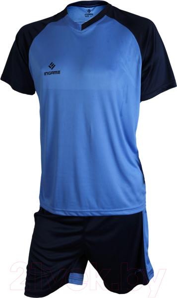Изображение товара Футбольная форма Ingame UFB-002 детская (р.36, синий/черный)