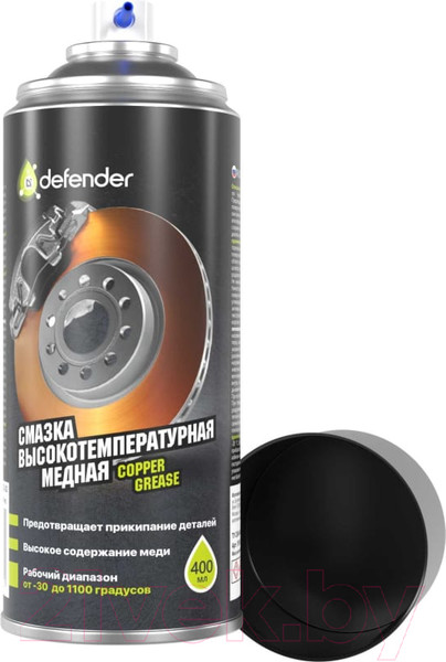 Изображение товара Смазка техническая Defender Auto Auto Copper Grease медная высокотемпературная (400мл)