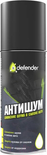 Изображение товара Жидкая шумоизоляция Defender Auto Антишум (400мл)