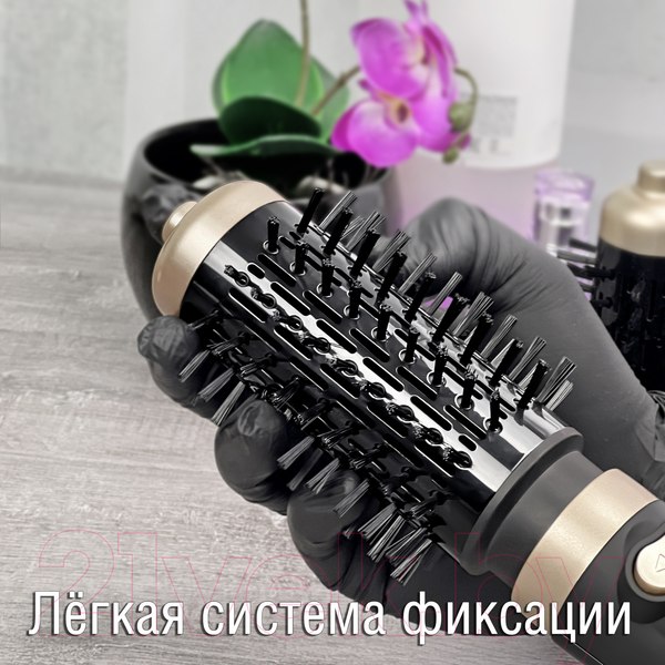 Изображение товара Фен-щетка Holt HT-HDB-001 (черный)