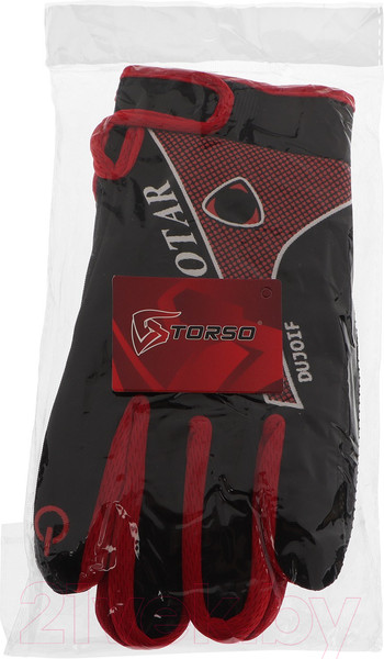 Изображение товара Мотоперчатки Sima-Land 5273412 (черный/красный)