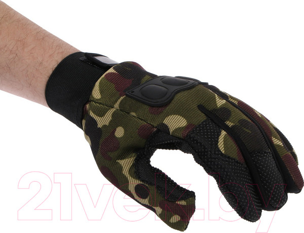 Изображение товара Мотоперчатки Sima-Land 7581867 (милитари)